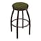 Holland Bar Stool Co 30" Swivel Bar Stool, Bronze Finish, Graph Parrot Seat 80230BZ015 - alternate 1